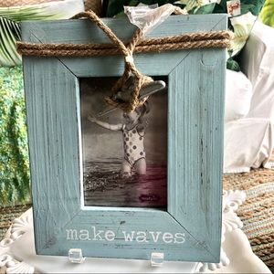 Make Waves Beach Photo Frame
